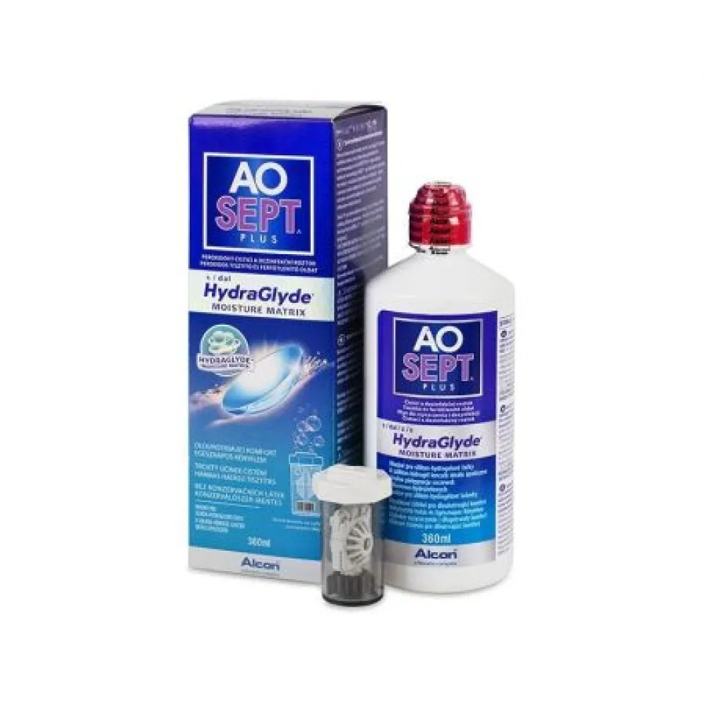 Sol. Lentile Contact Aosept Hydraglyde 360 ml