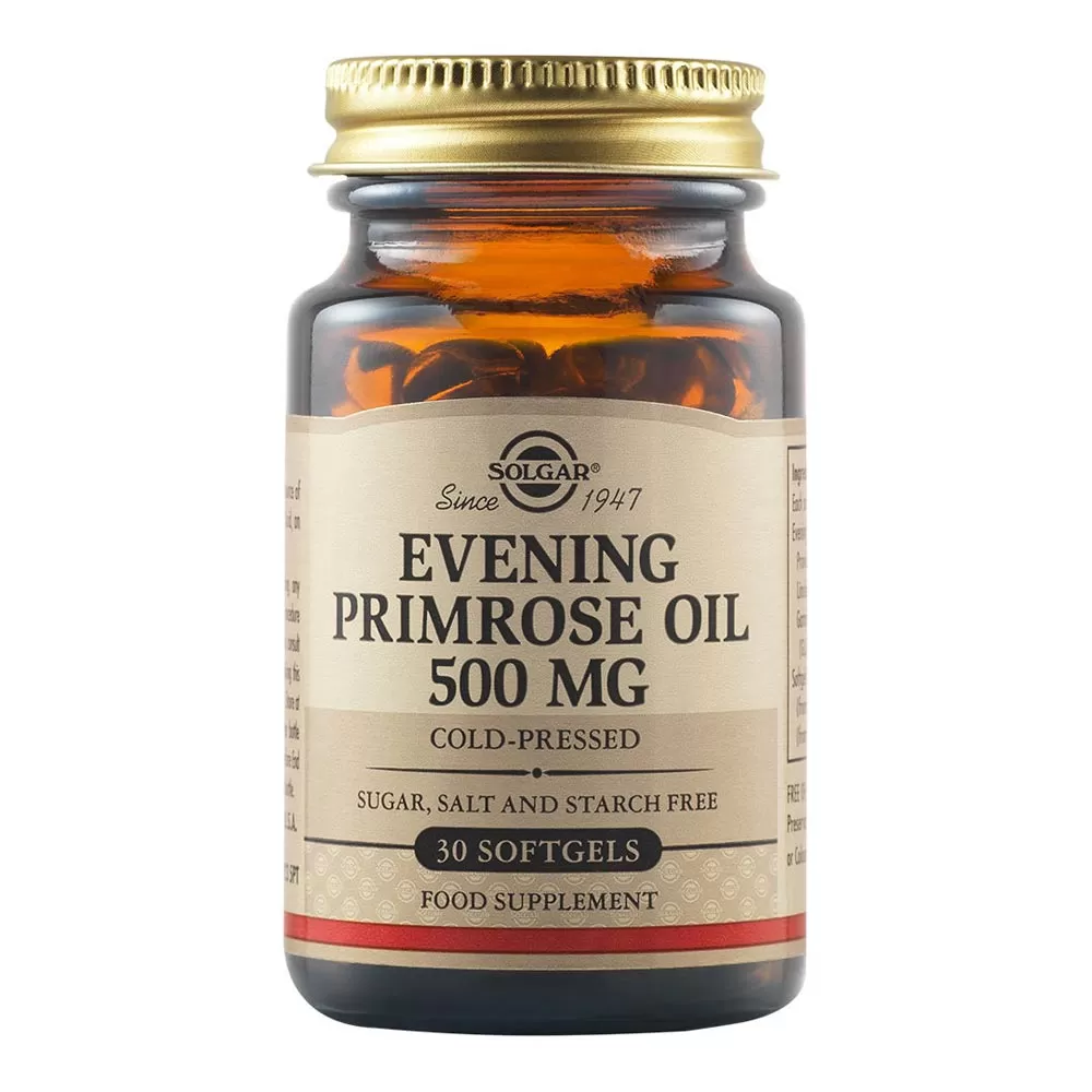 Evening Primrose Oil 500 mg, 30 capsule moi, Solgar