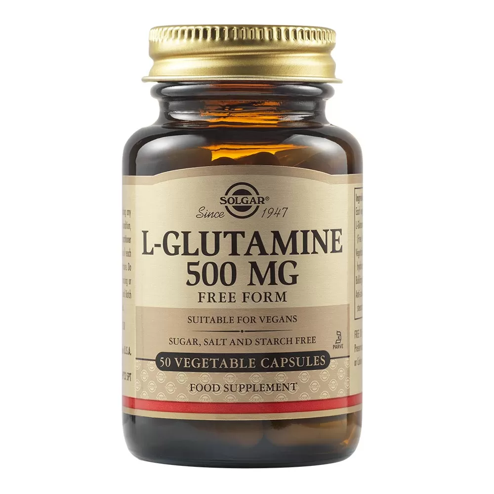 L-Glutamine 500mg, 50 capsule, Solgar