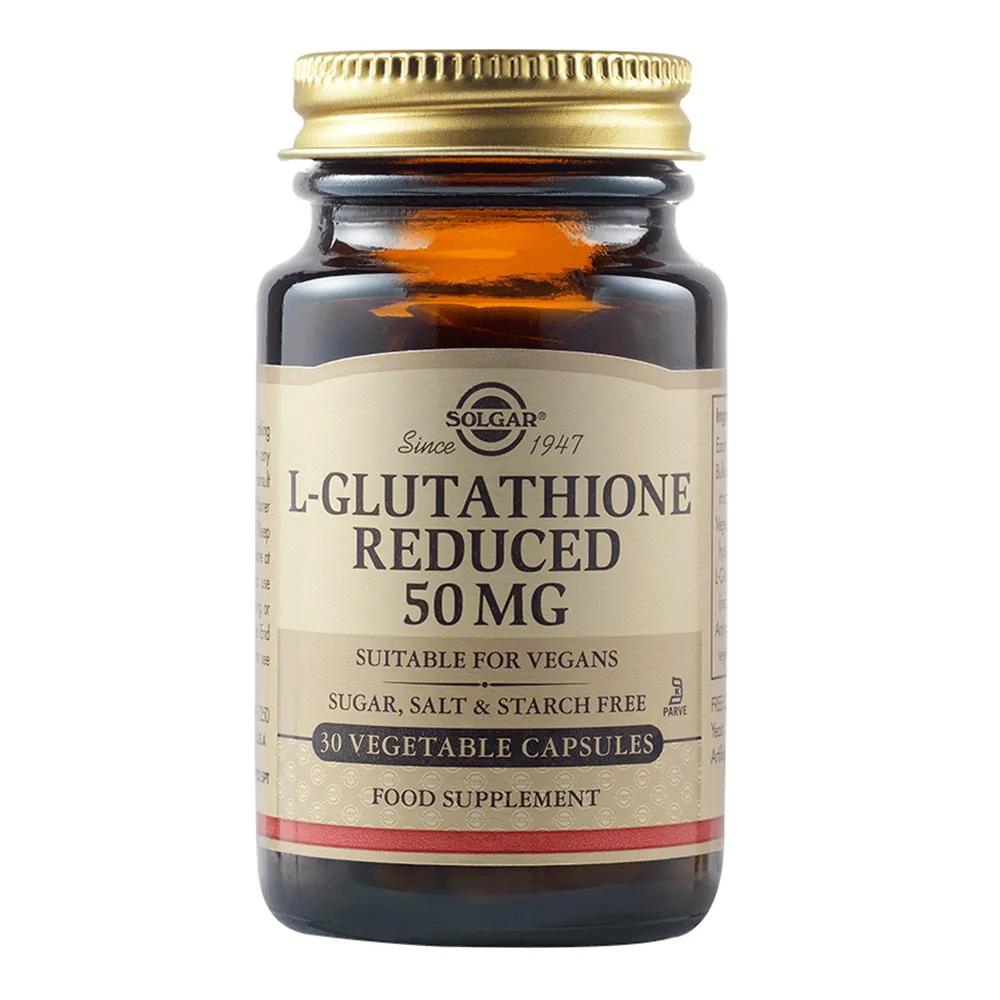 L-Glutathione 50mg, 30 capsule, Solgar