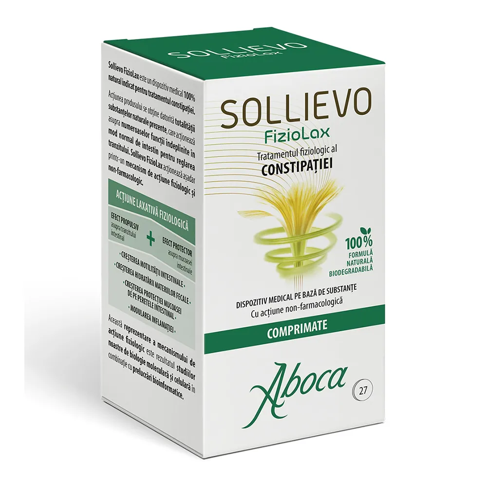 Sollievo Fiziolax DM, 27 tablete, Aboca