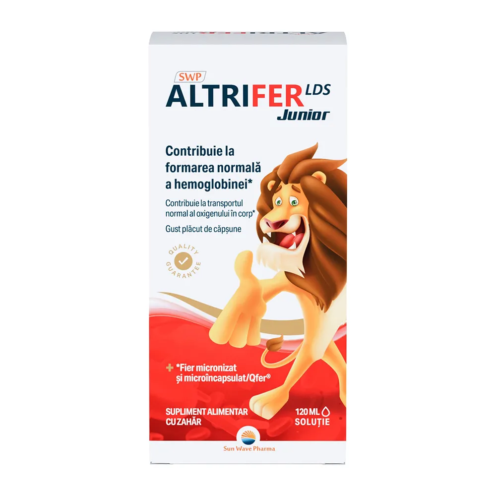 Solutie Altrifer LDS Junior, 120ml, Sun Wave Pharma