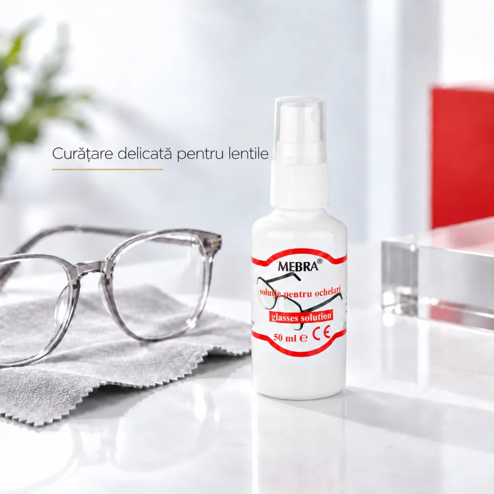 Solutie pentru ochelari, 50 ml, Mebra