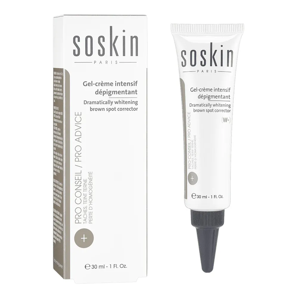 Gel Crema Intensiv Depigmentant, 30ml, Soskin