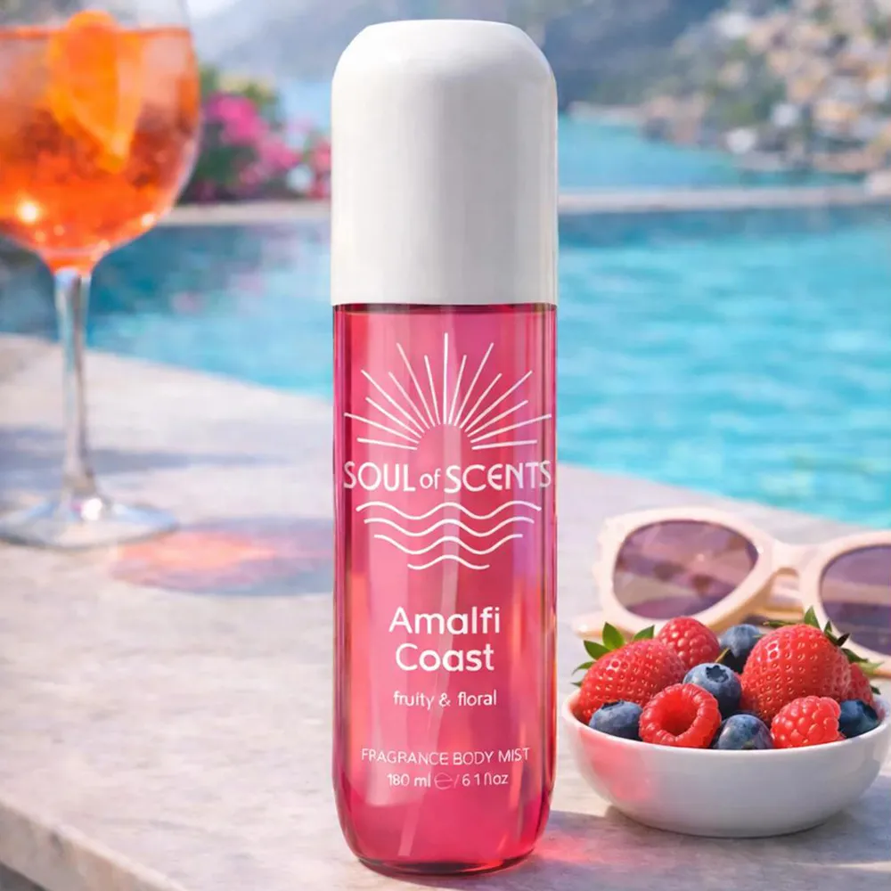 Spray Parfumat de Corp Amalfi Coast Soul of Scents, 180ml - Romtox