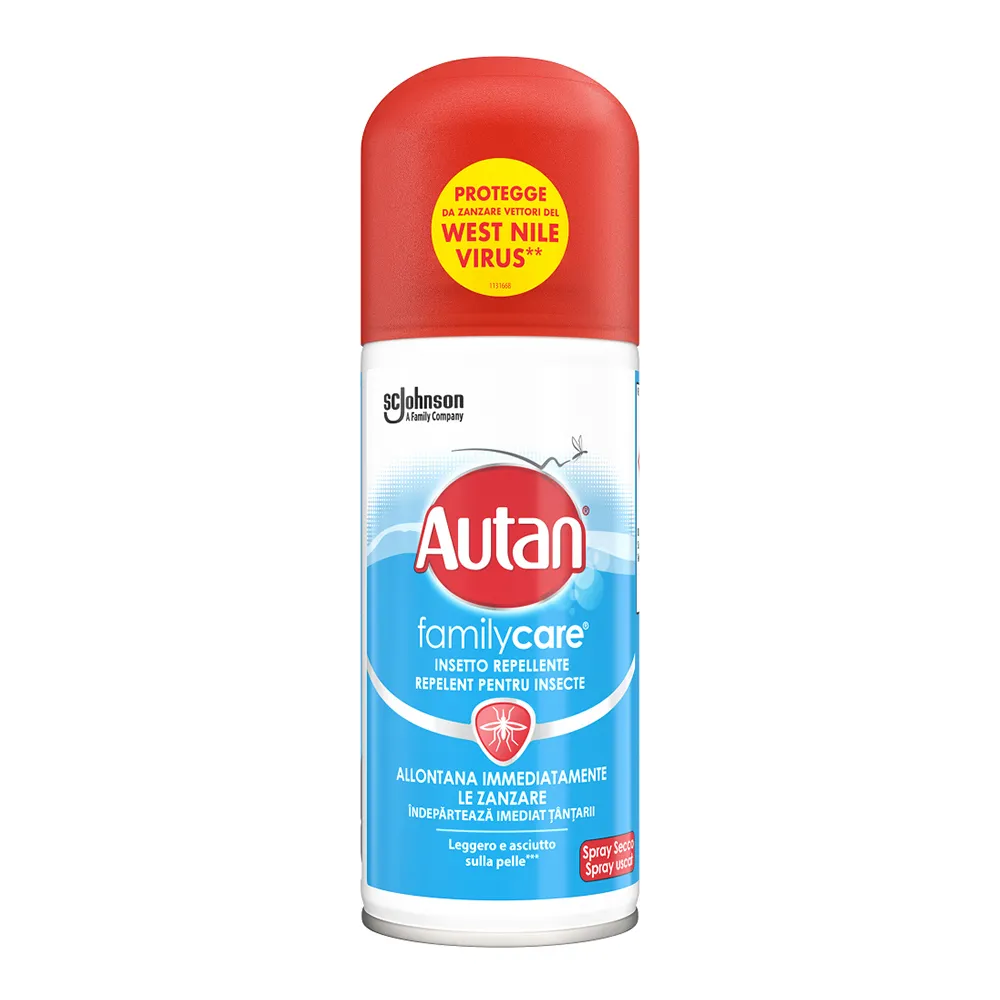 Spray impotriva tantarilor Family Care, 100 ml, Autan