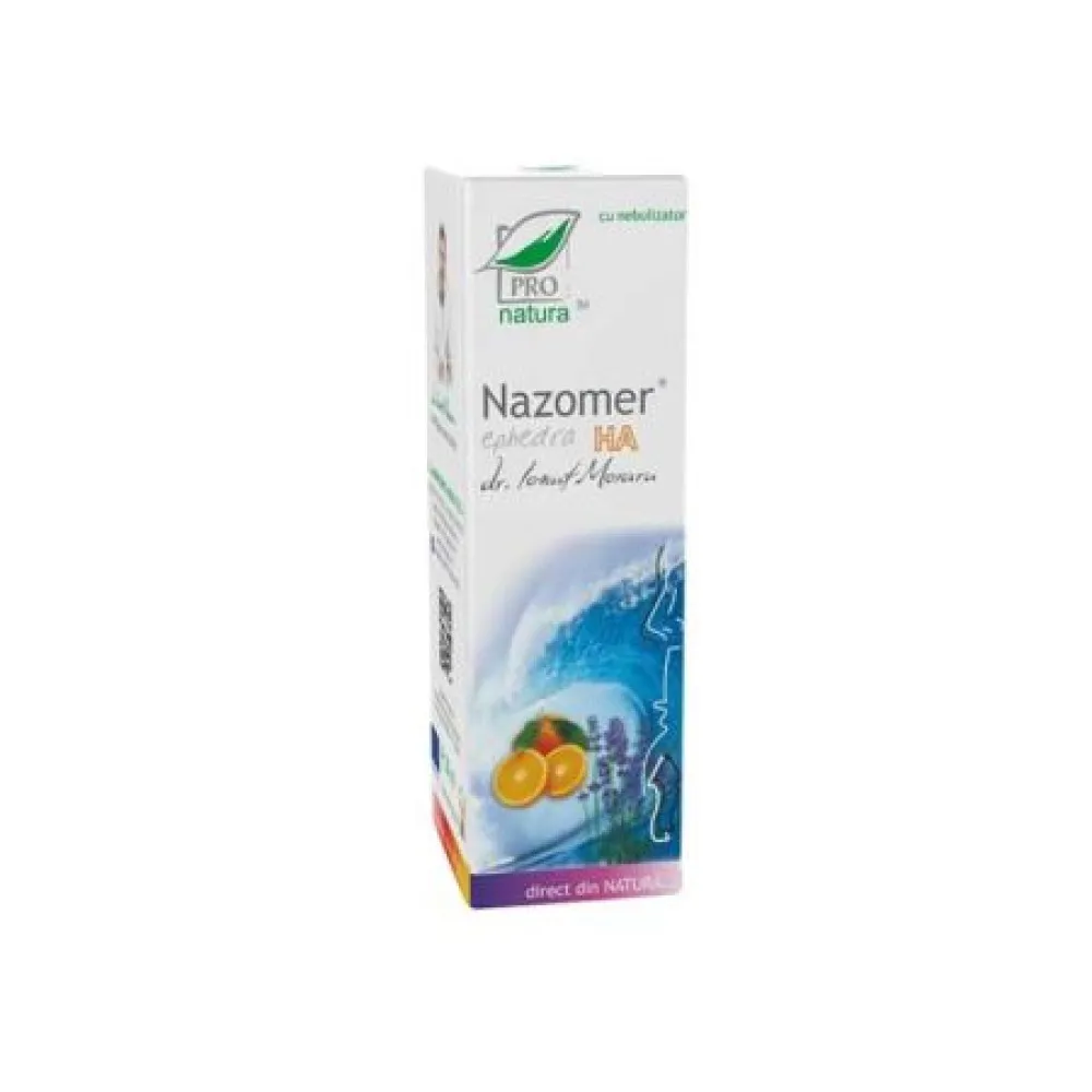 Spray nazal, Nazomer Ephedra HA, 30 ml, Pro Natura