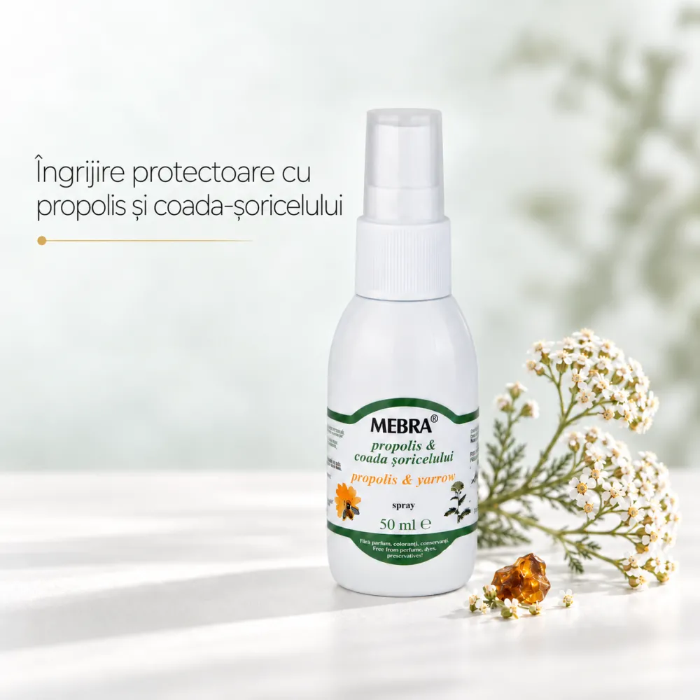 Spray Propolis + Coada Soricelului, 50 ml - Mebra