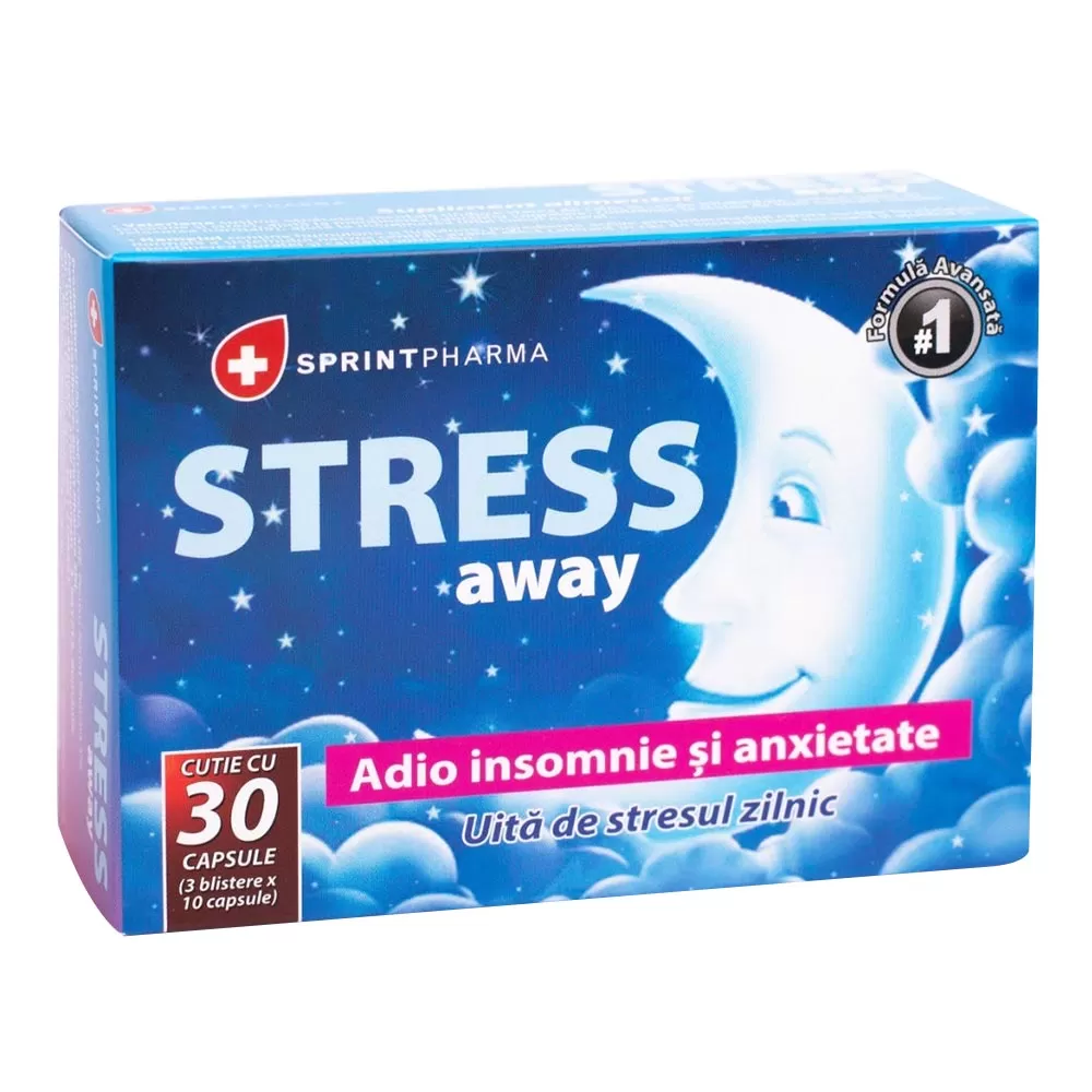 Stress Away, 30 capsule, Sprint Pharma