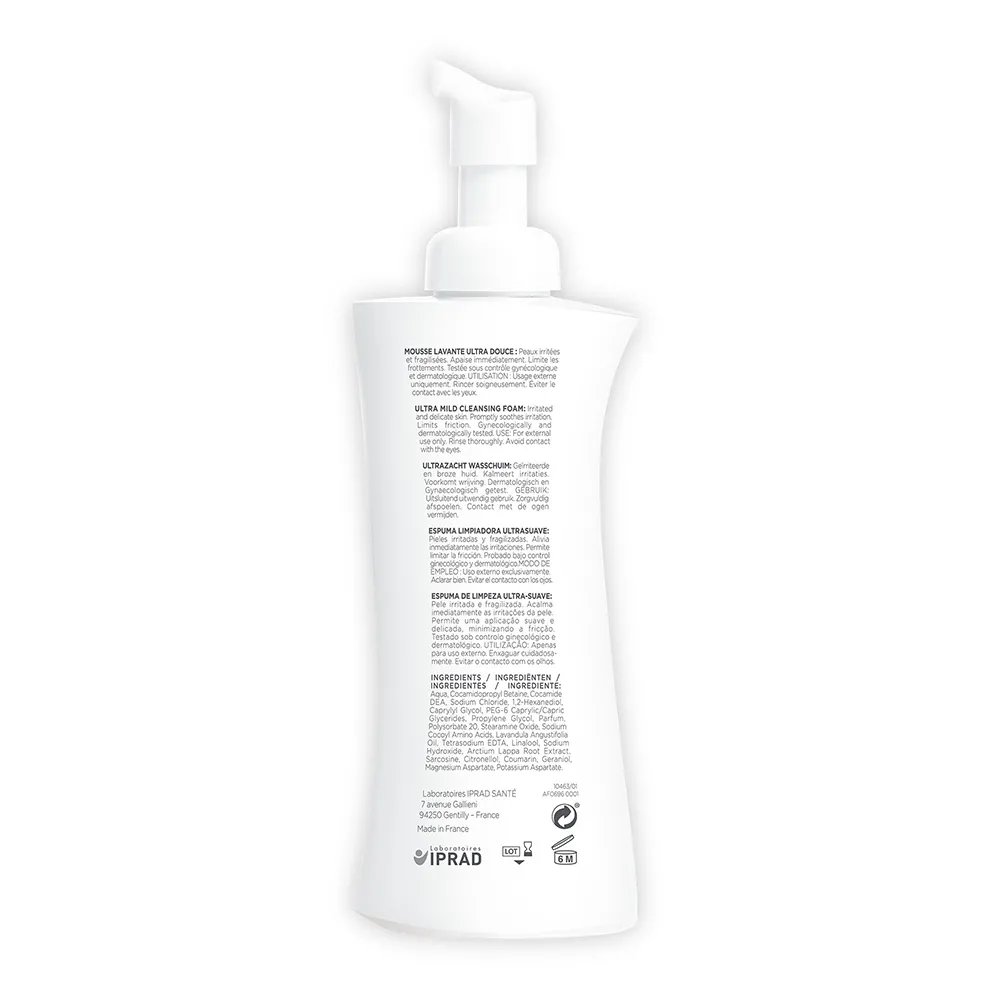 Spuma Intima de Curatare Ultra Delicata, 250ml, Biocodex