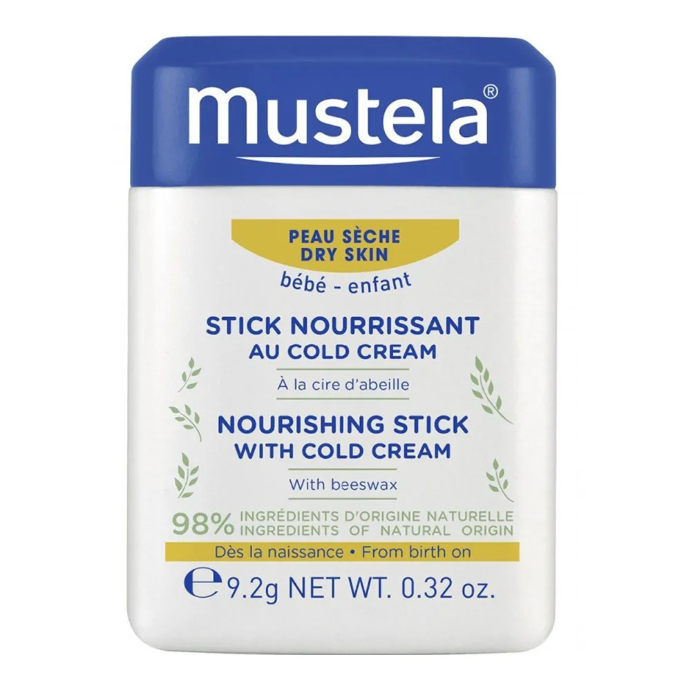 Stick hranitor cu cold cream, 9.2 g, Mustela