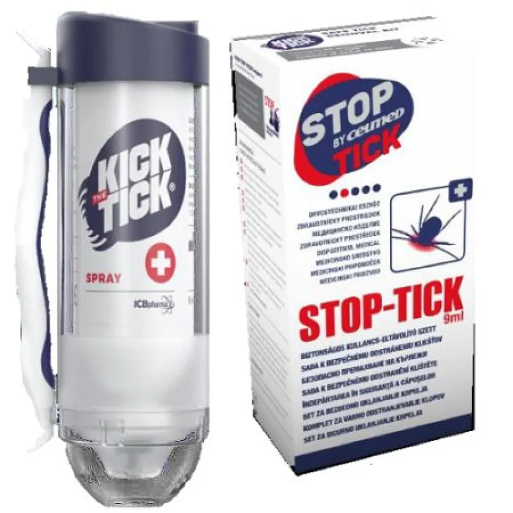 STOP TICK - Set pentru extragerea capuselor, 9 ml, ICB Pharma