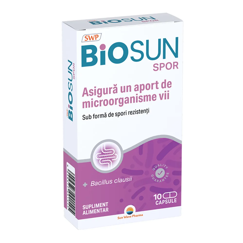 BioSun Spor, 10 capsule, Sun Wave