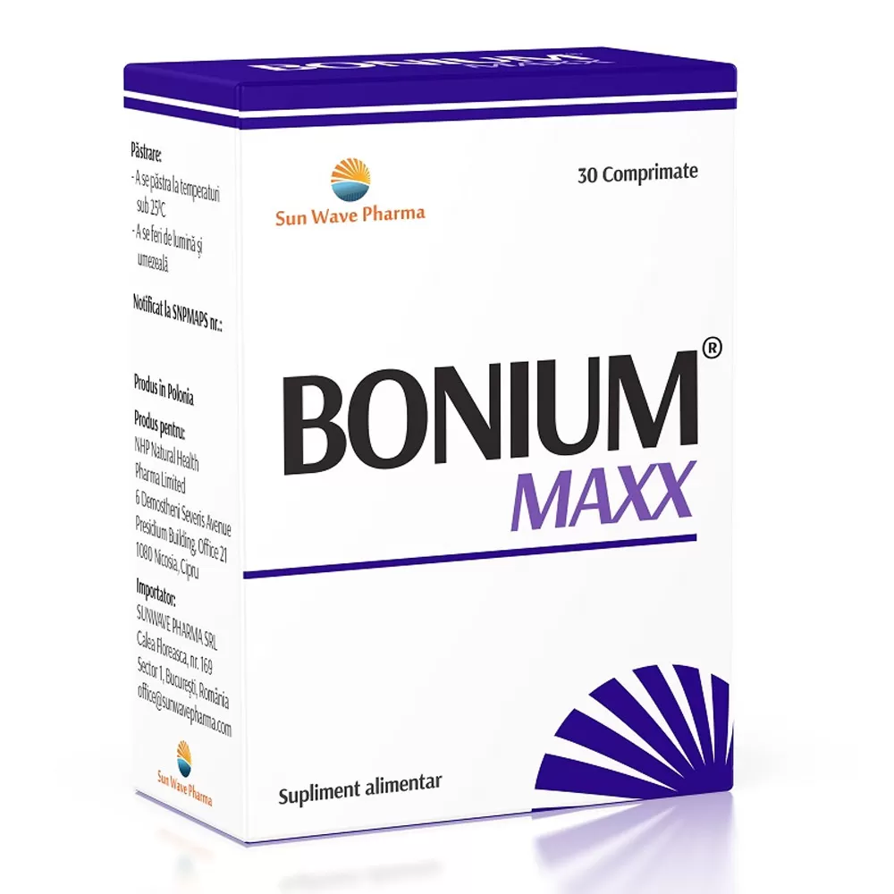 Sun Wave Bonium Maxx -comprimate x 30