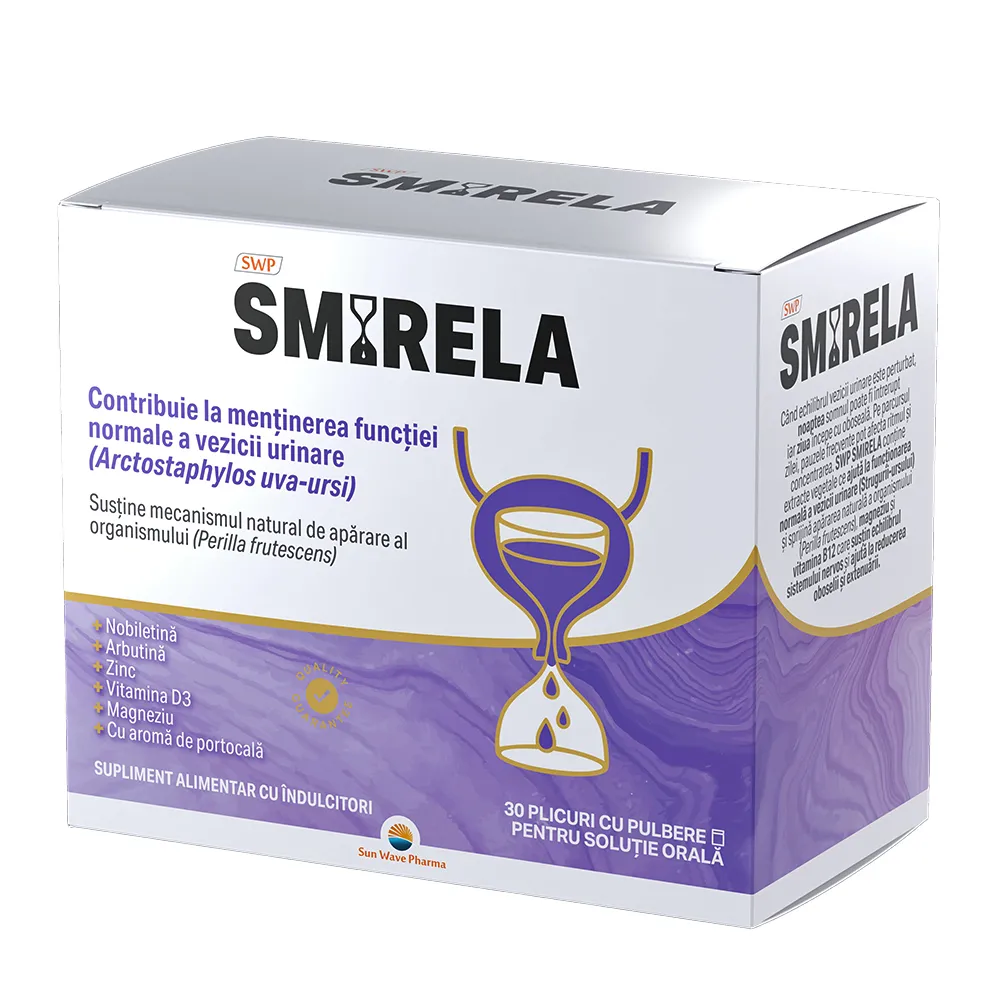 Smirela, 30 plicuri, Sun Wave Pharma