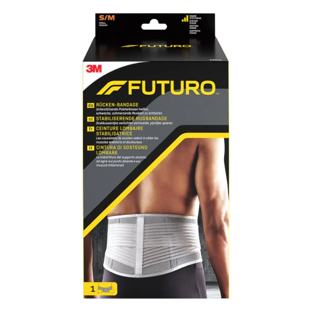Suport lombar cu pad-uri de sustinere S/M, 1 bucata, Futuro