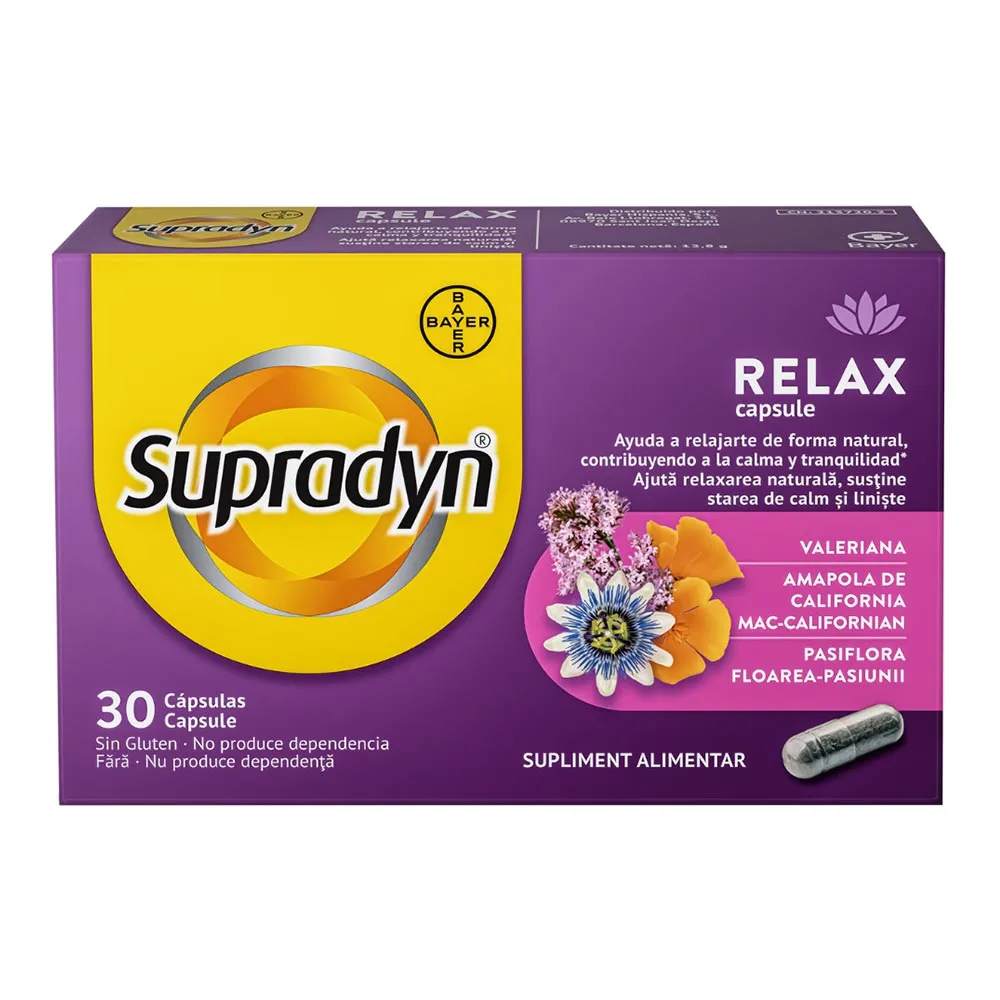 Supradyn Relax, 30 capsule, Bayer