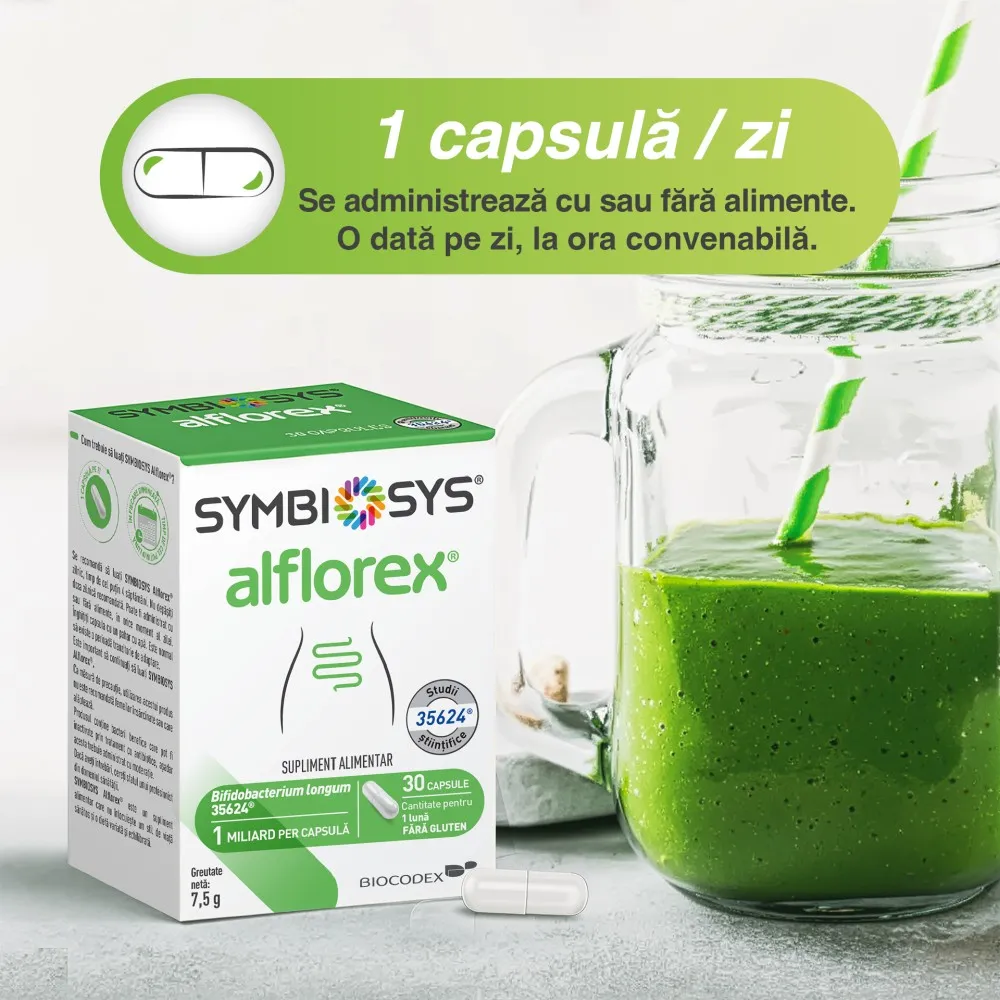 Symbiosys Alflorex, 30 capsule, Biocodex