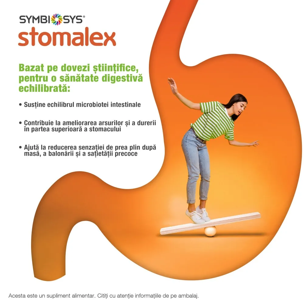 Symbiosys Stomalex, 30 capsule. Biocodex