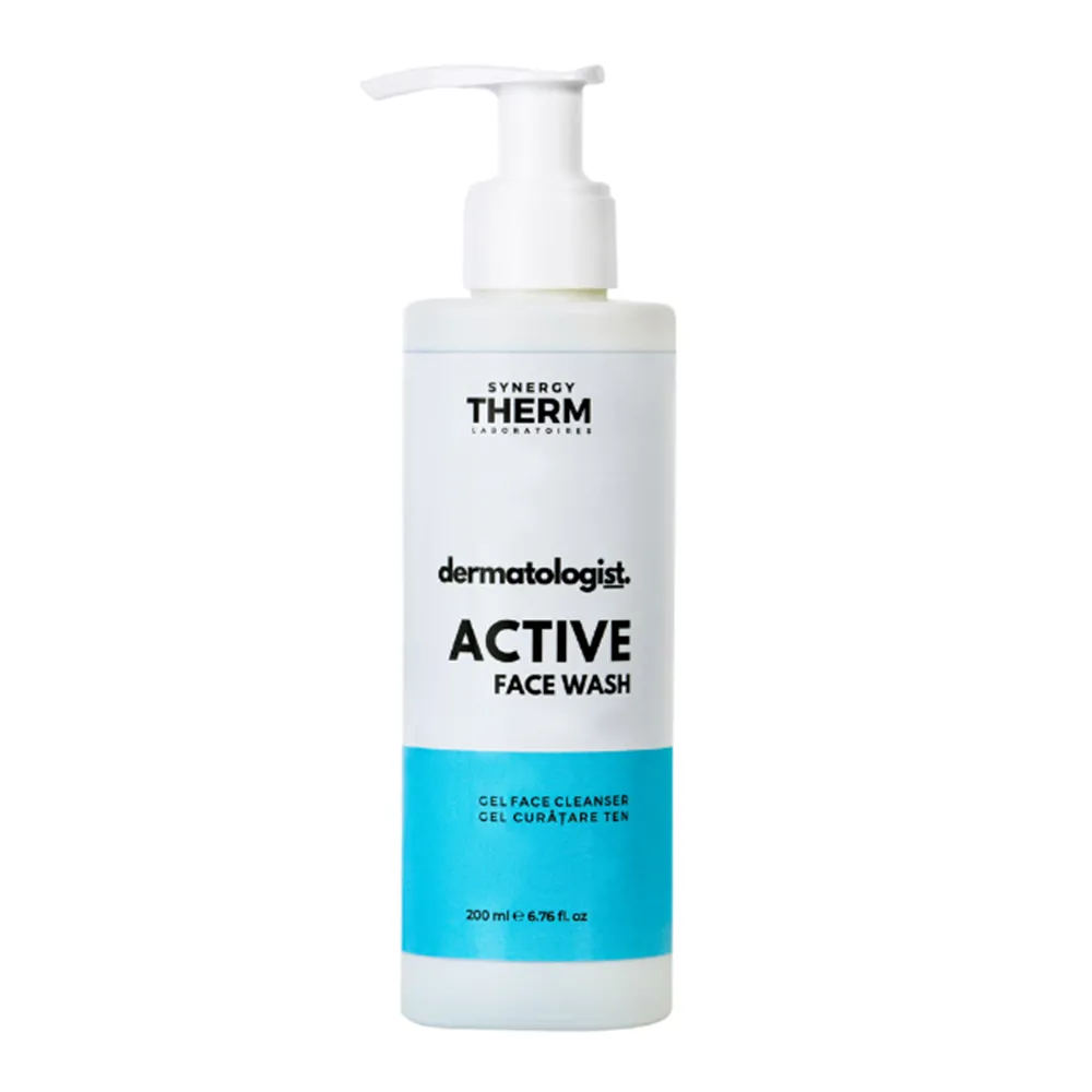 Gel Curatare Active Face Wash, 200ml, Synergy Therm