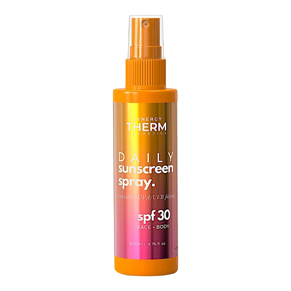 Protectie Solara Spray cu Textura Lejera SPF30, 200ml, Synergy Therm