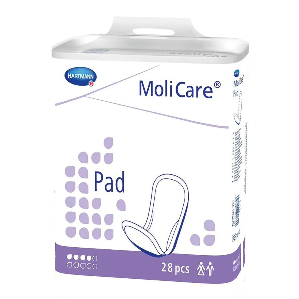 Tampoane absorbante incontinenta 4 picaturi MoliCare Pad, 28 bucati, Hartmann
