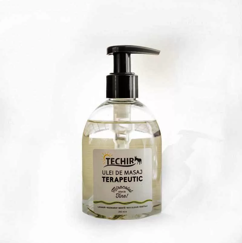 Ulei de masaj terapeutic, 250 ml, Techir
