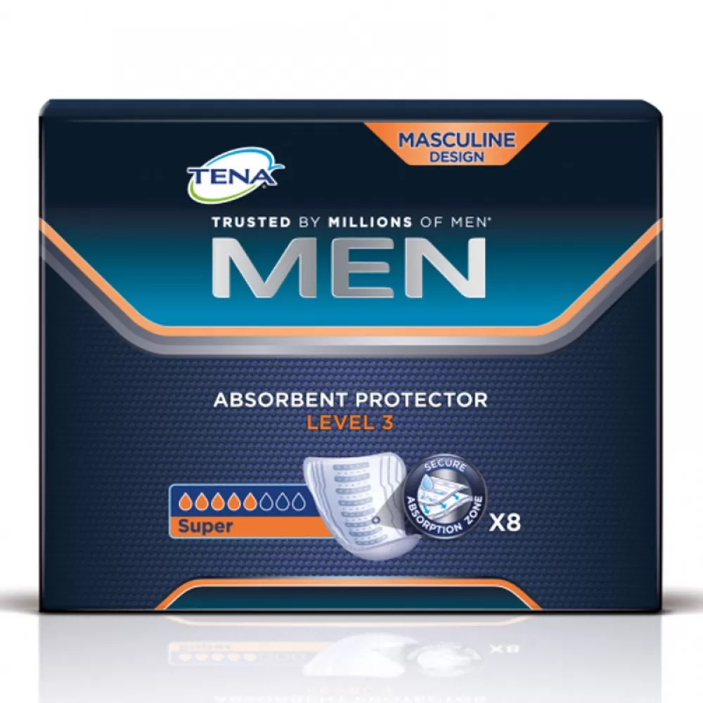 Tena Men Level 3, Protecţie absorbantă pentru Incontinență x 8 buc