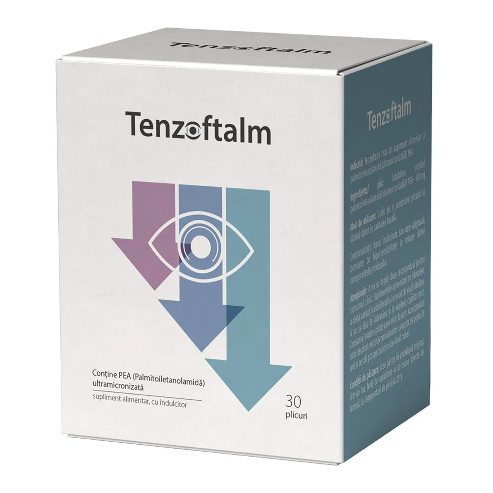 Tenzoftalm, 30 plicuri, NaturPharma