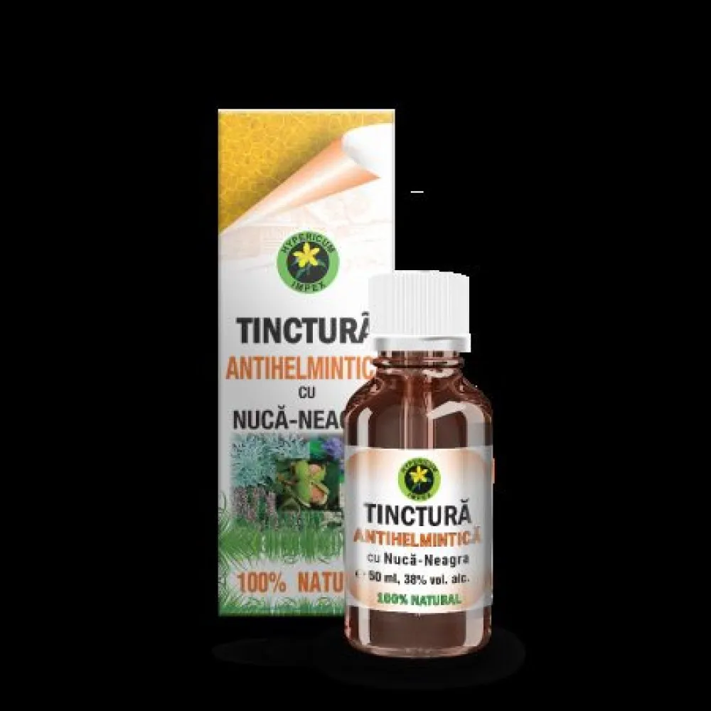Tinctura Antihelmintica cu Nuca Neagra x 50ml - Hypericum