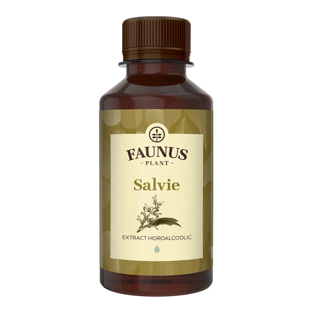 Tinctura Salvie, 200ml, Faunus Plant