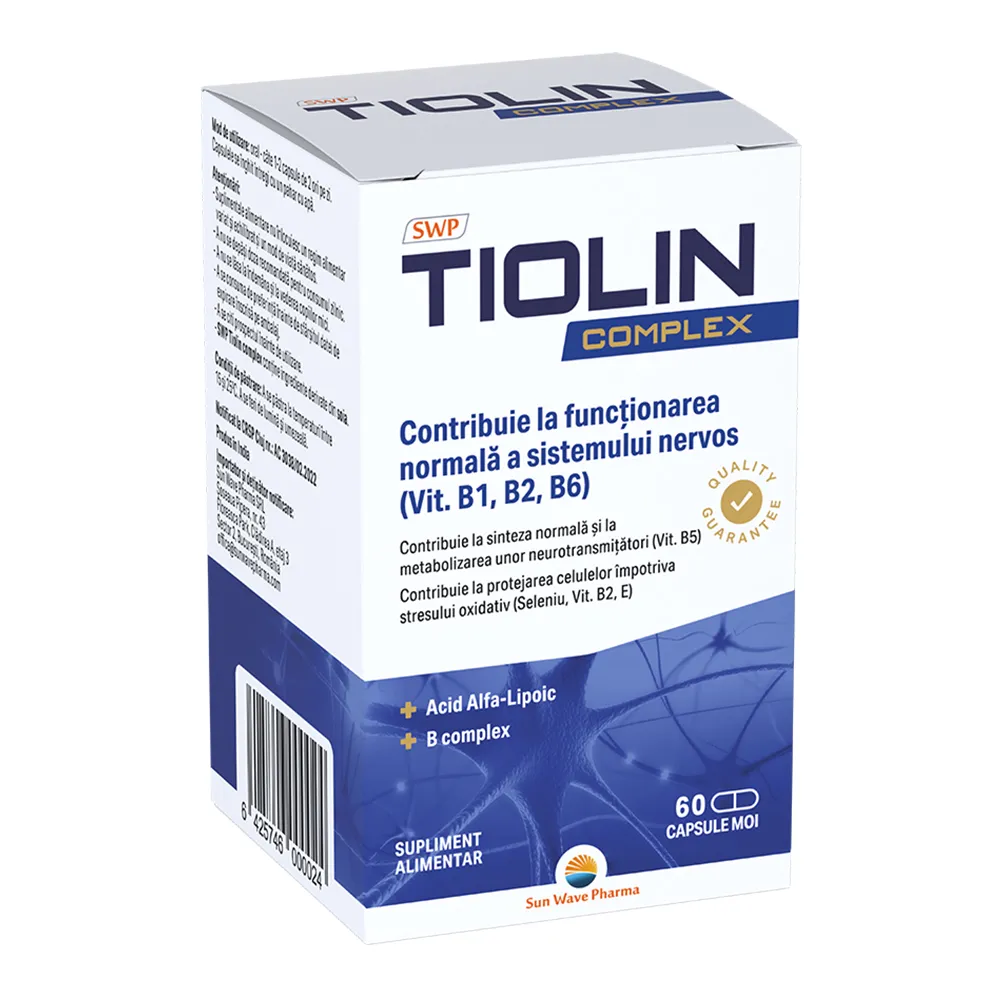 Tiolin Complex, 60 capsule, Sun Wave Pharma