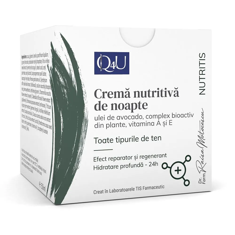 Tis Q4U Nutritis Crema Nutritiva Noapte x 50 ml