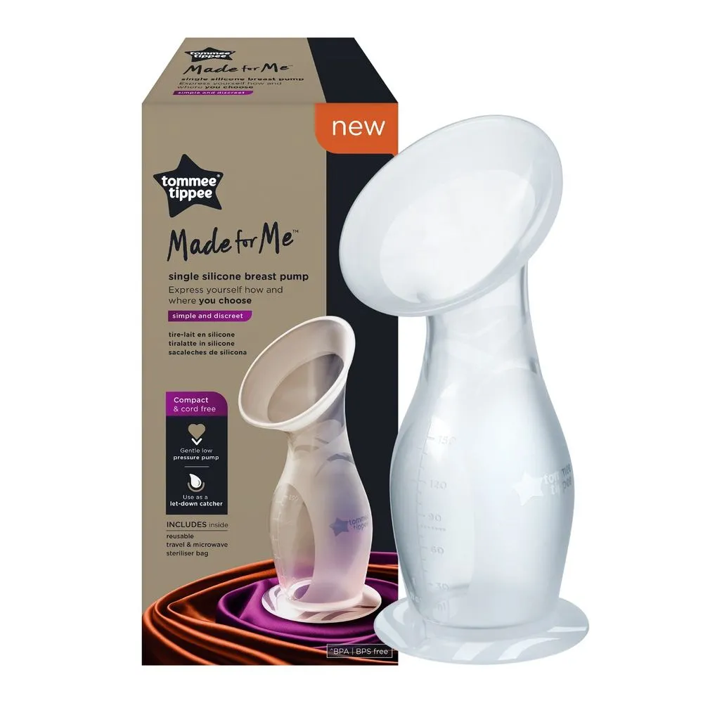 Tomme Tippee TT0246 Pompa de San Manuala din Silicon Made for Me