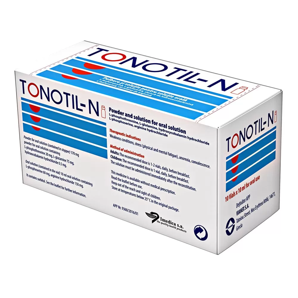 Tonotil-N, 10 flacoane buvabile, Vianex