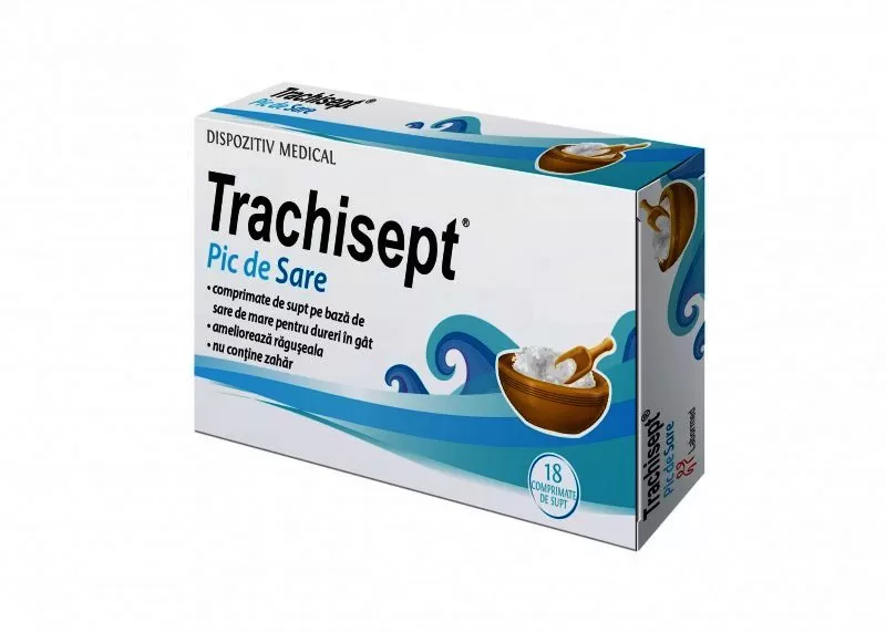 Trachisept Pic de Sare, 18 comprimate, Labormed