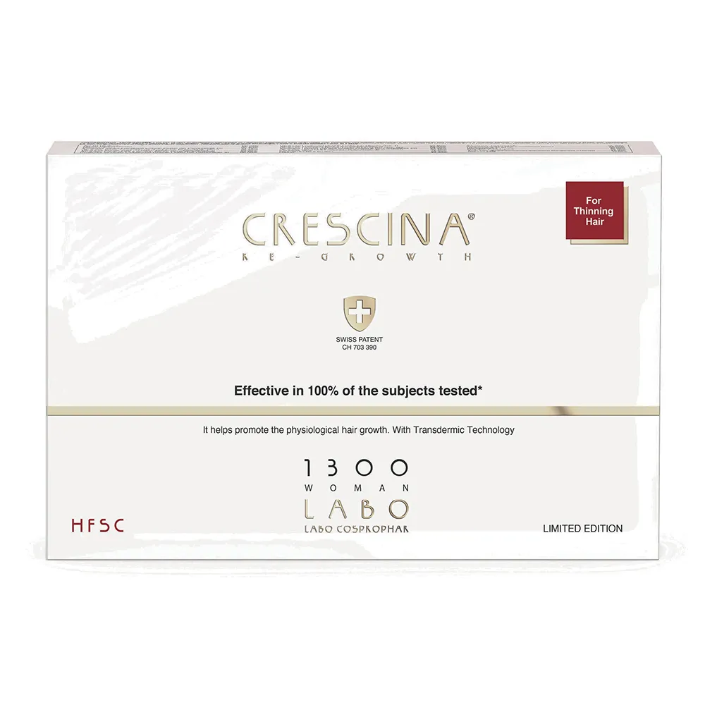 Tratament Crescina HFSC Transdermic Re-Growth 1300 Woman, 5 fiole, Labo