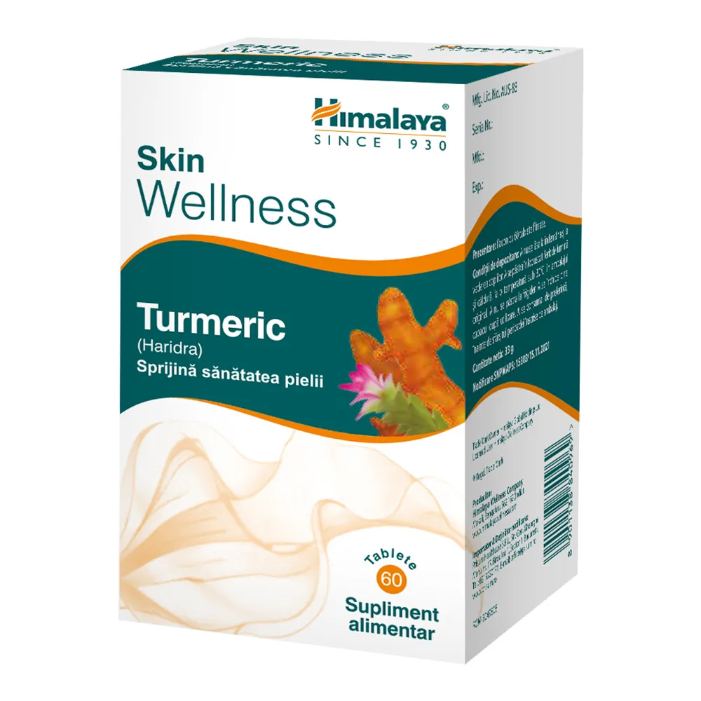 Turmeric Wellness, 60 tablete, Himalaya