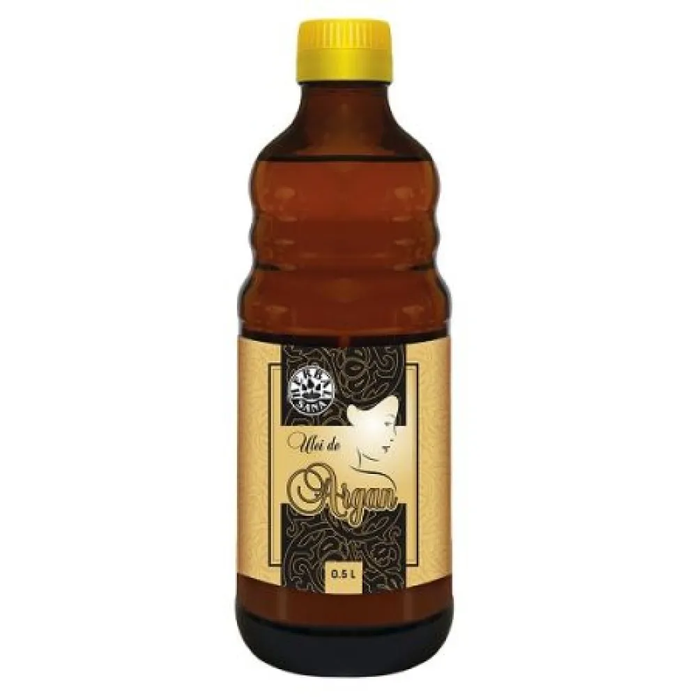 Ulei de Argan presat la rece, 500 ml, Herbavit