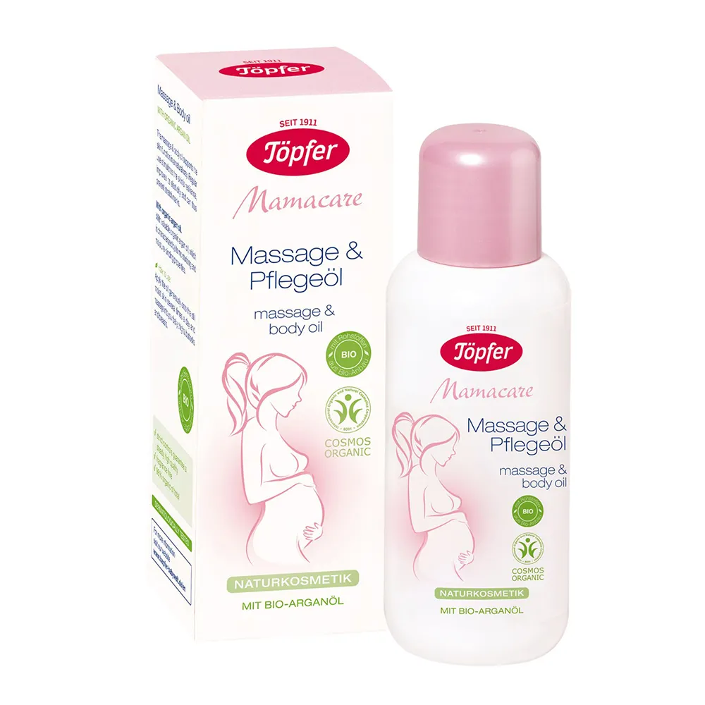 Ulei de corp pentru masaj Mamacare, 100ml, Topfer