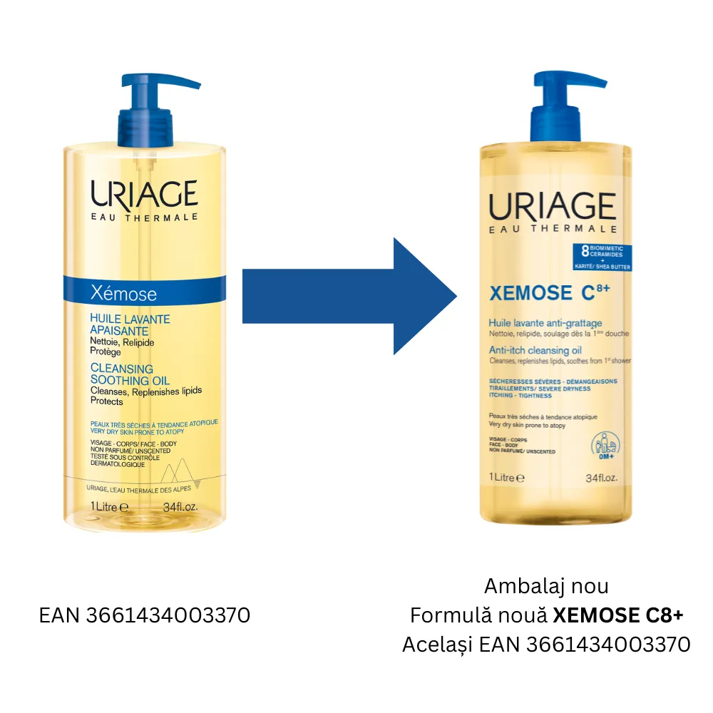 Ulei de curatare Xemose, 1l, Uriage