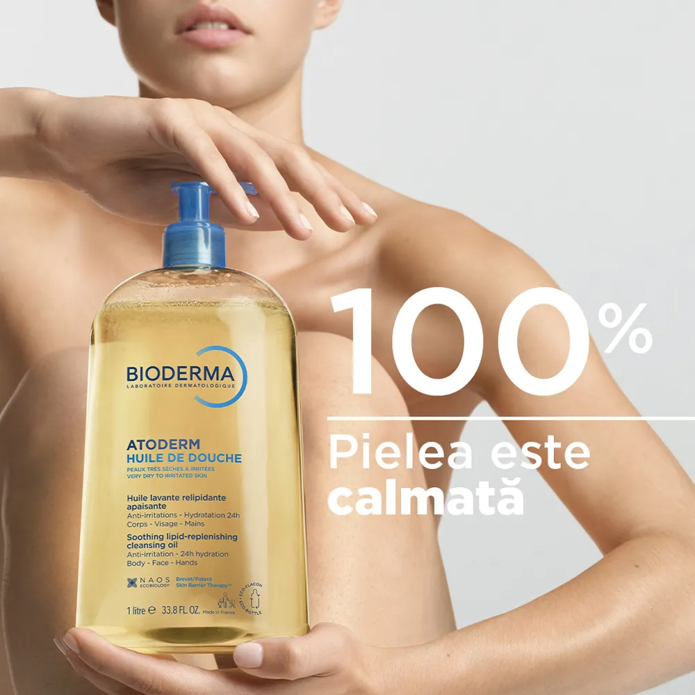 Ulei de dus Atoderm, 1000ml, Bioderma