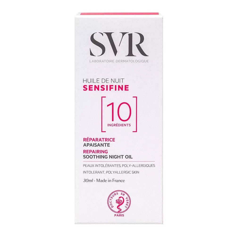 Ulei de noapte reparator Sensifine, 30ml, Svr