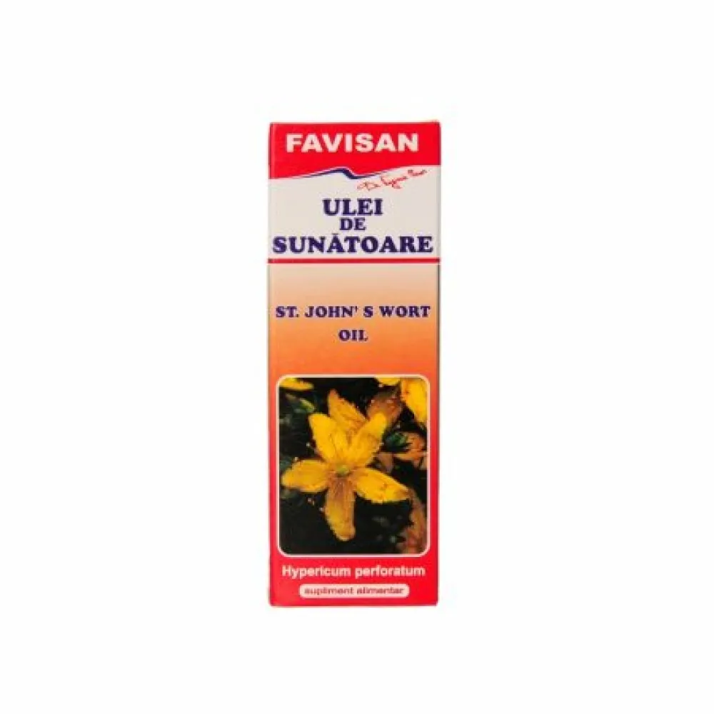 Ulei de sunatoare, 30 ml, Favisan