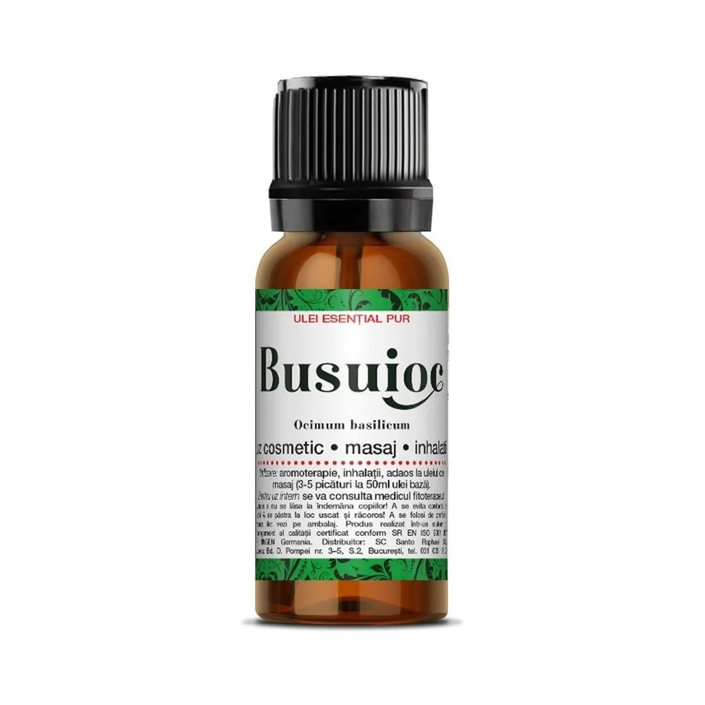 Ulei esential de busuioc, 10ml, Steaua Divina