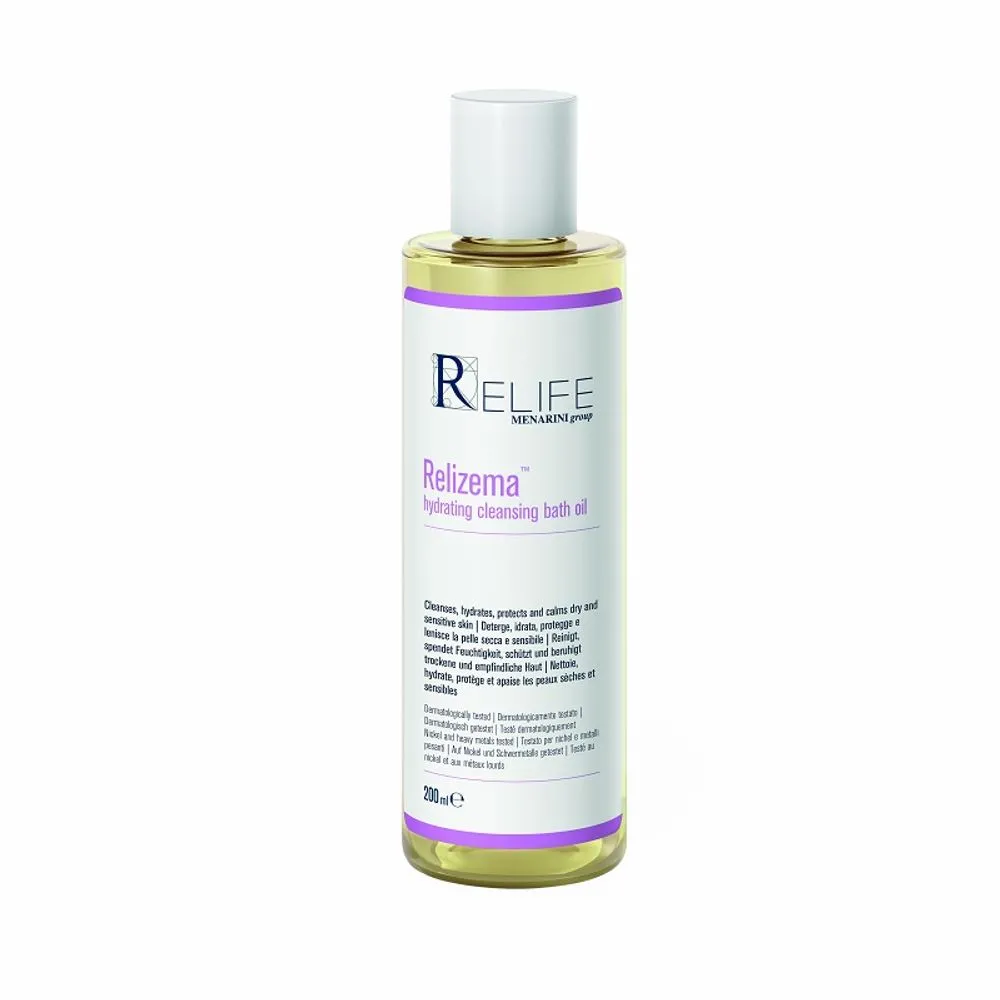 Ulei hidratant de baie Relizema, 200ml, Relife