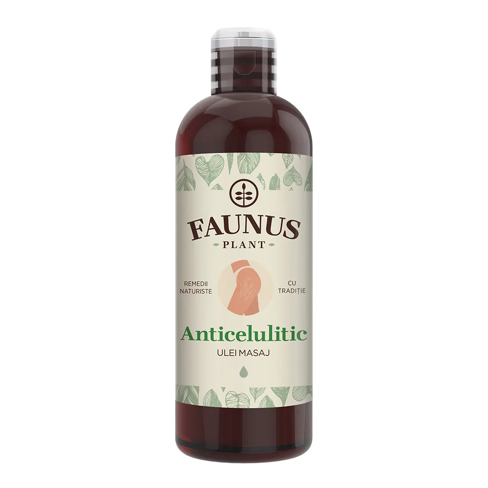 Ulei Masaj Anticelulitic, 100ml, Faunus Plant