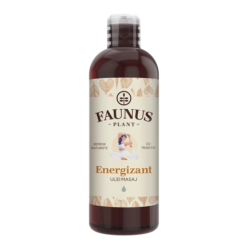 Ulei Masaj Energizant, 100ml, Faunus Plant