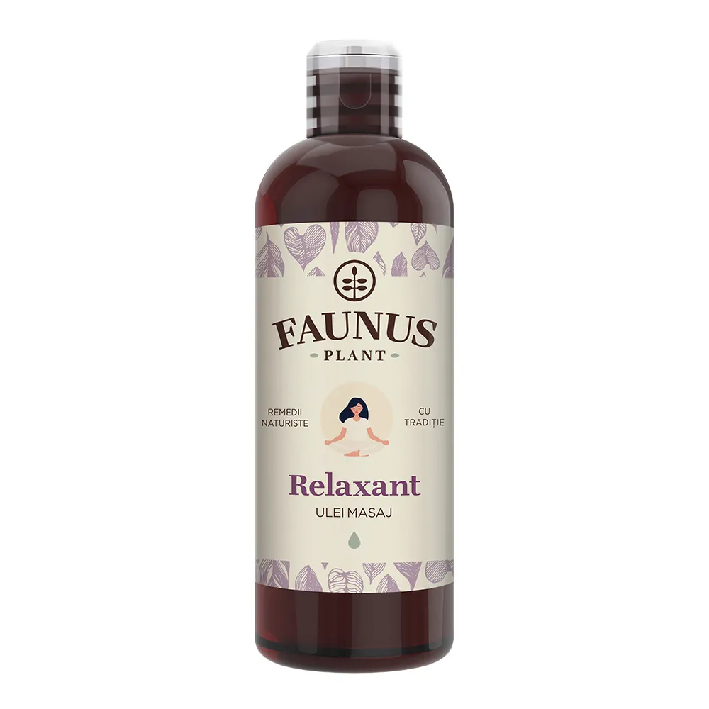 Ulei pentru masaj relaxant, 100ml, Faunus Plant