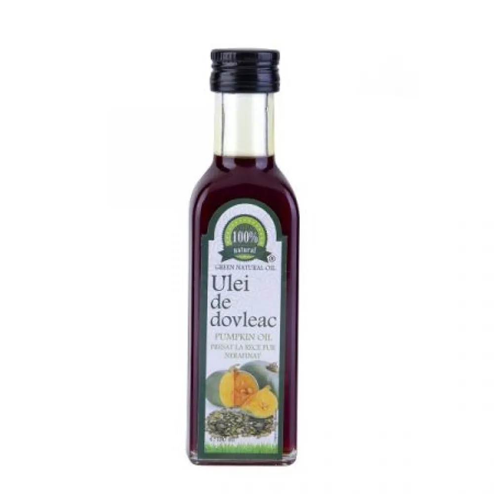 Ulei pur de dovleac presat la rece, 100 ml, Carmita Classic